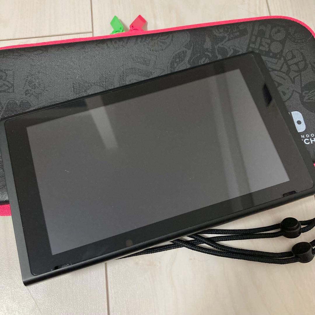 【Nintendo Switch本体】スプラトゥーン2モデル 限定本体ケース付き