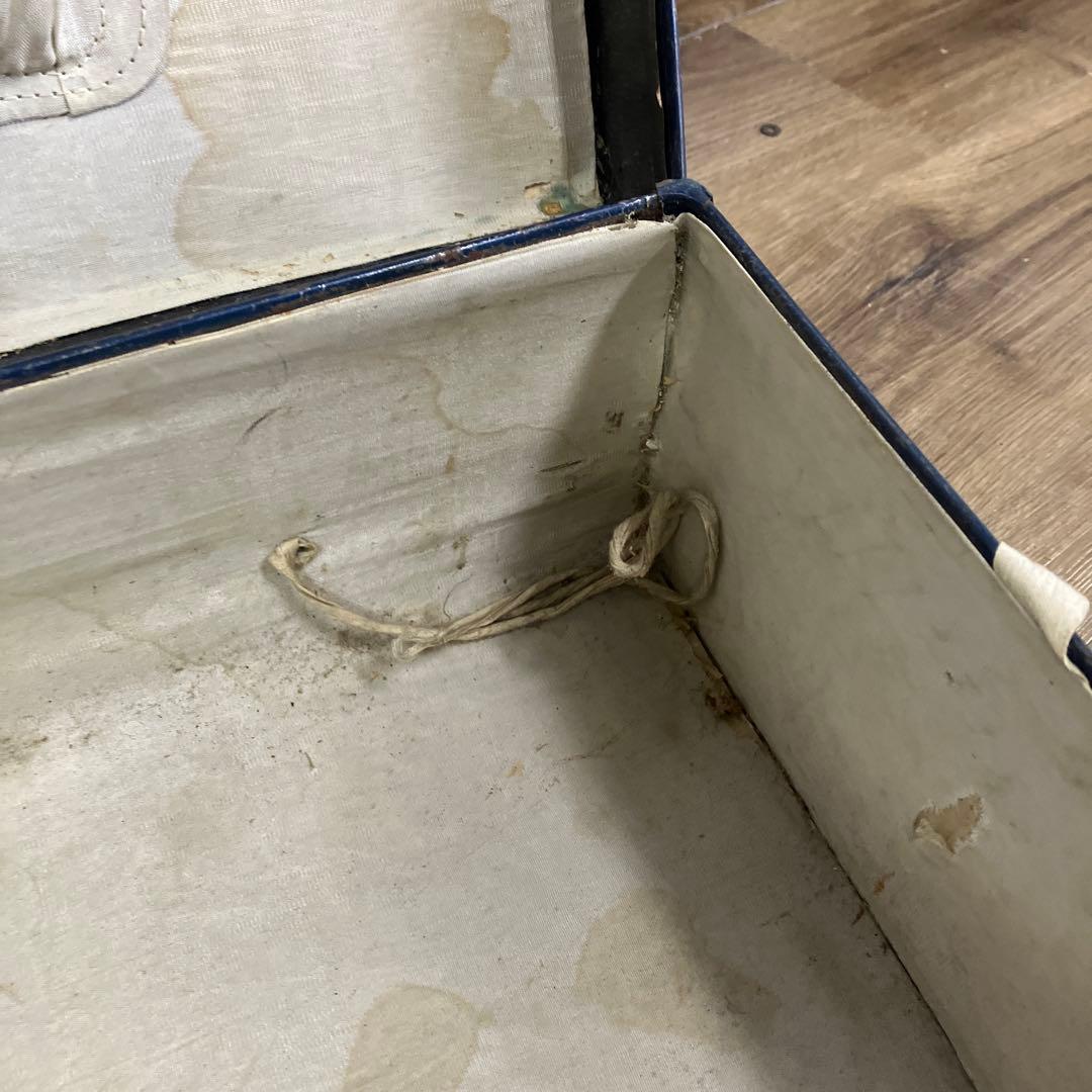 A-1 昭和レトロ アンティーク トランクケース 昭和15年購入 当時物 古道具