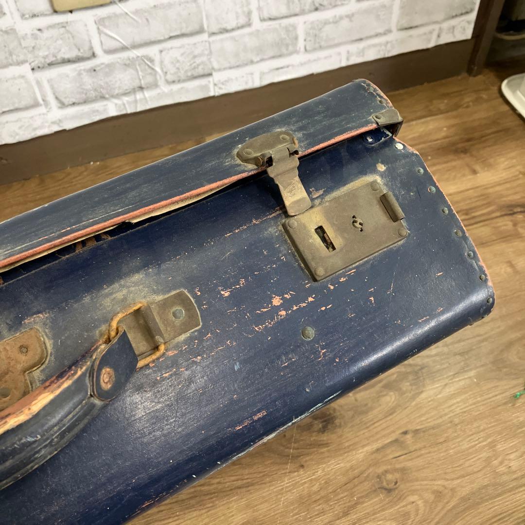 A-1 昭和レトロ アンティーク トランクケース 昭和15年購入 当時物 古道具