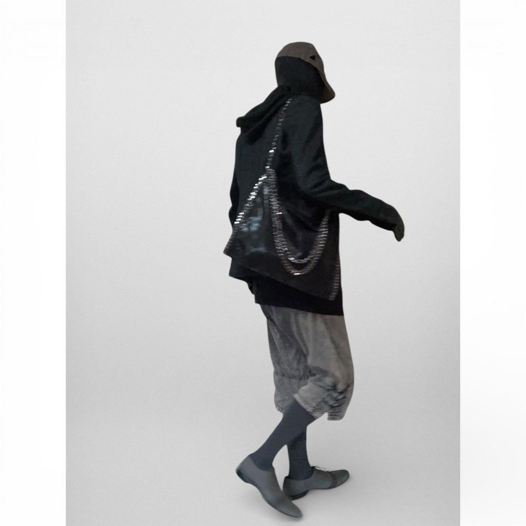 小物 CONTRAST LEATHER GLOVE (BLACK) 777T