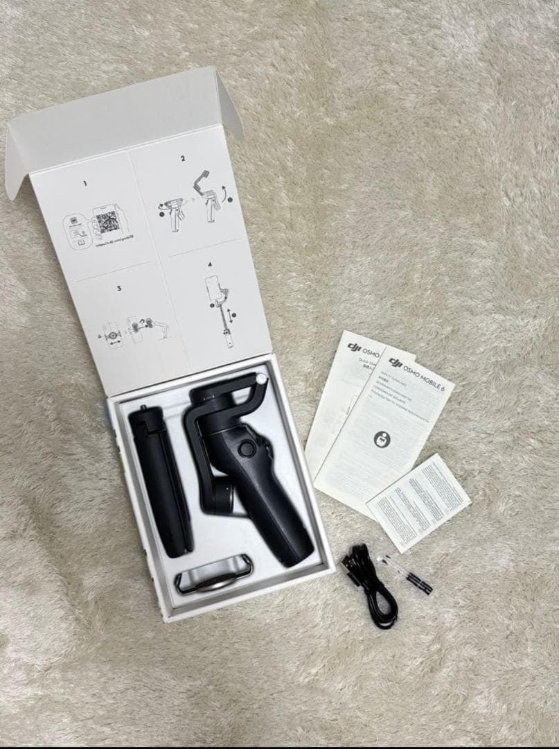 極美品✨️自撮り棒 スタビライザー DJI Osmo Mobile 6 ジンバル