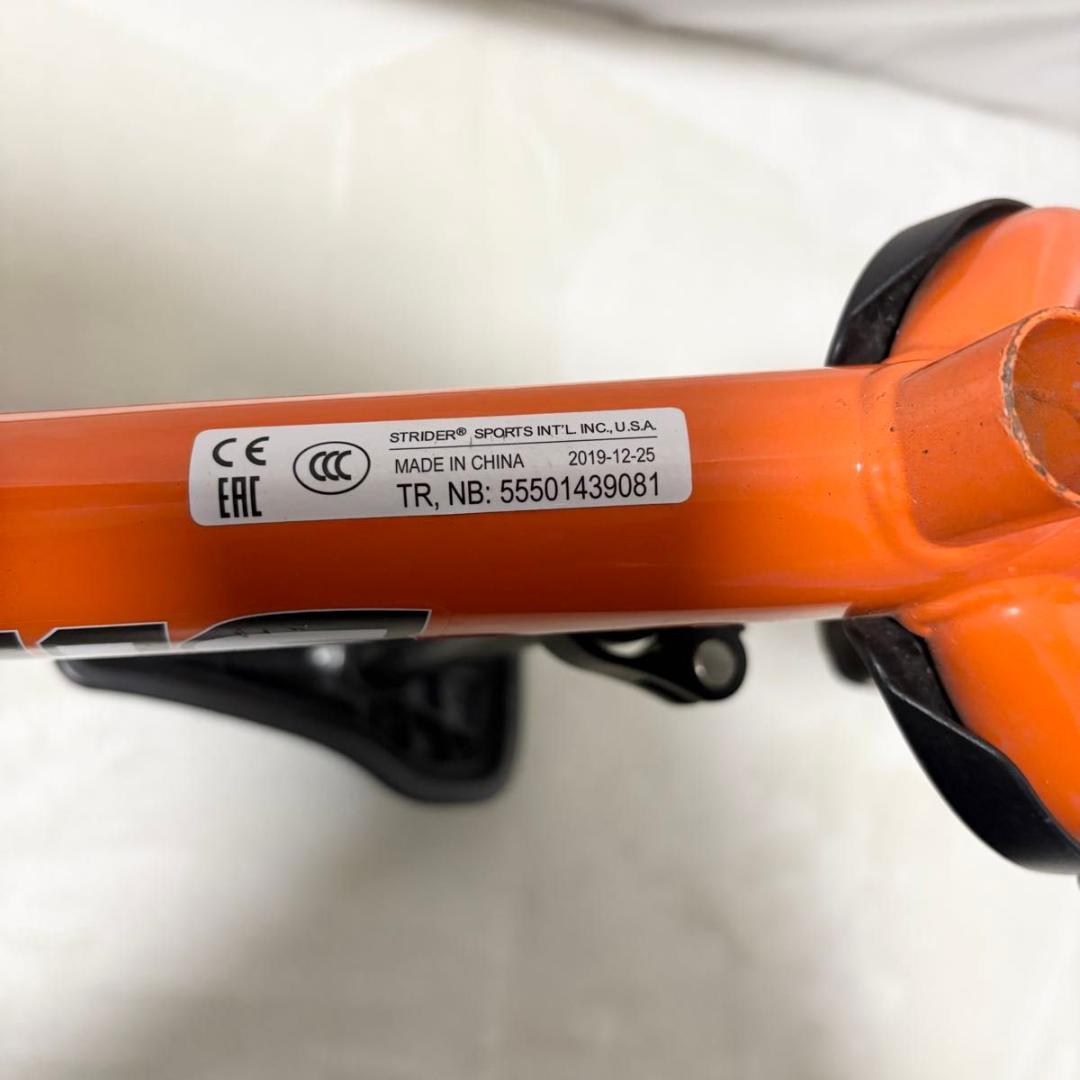 ストライダー スポーツ オレンジ STRIDER SPORT 12 シートポスト
