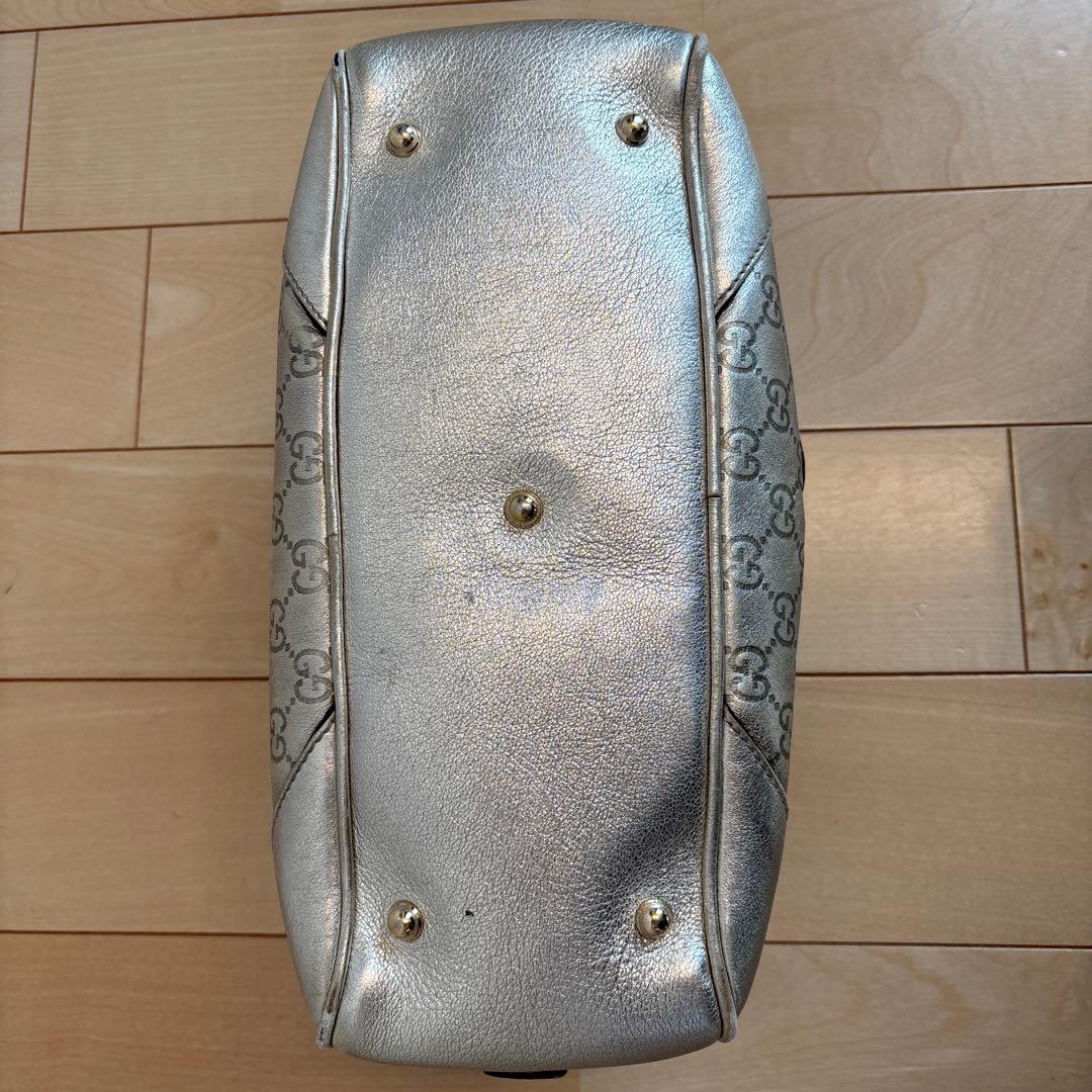 GUCCI GGキャンバスミニボストンバッグ