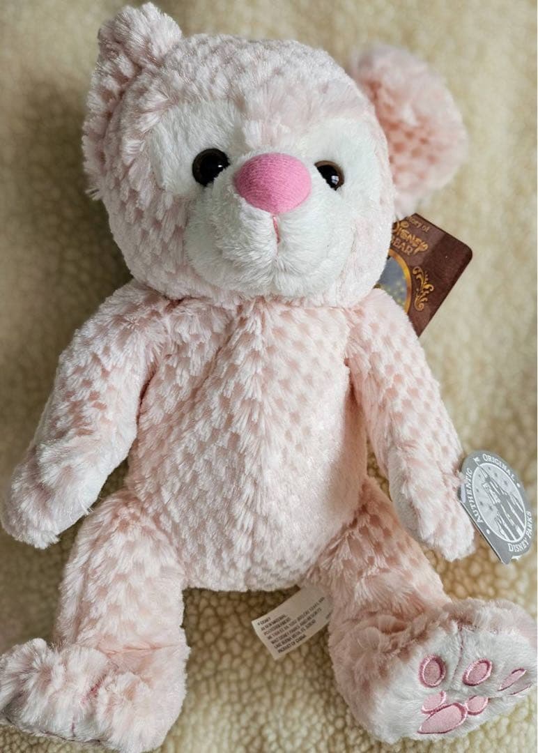 ディズニー　WDW限定　プリンセスダッフィー　ピンク