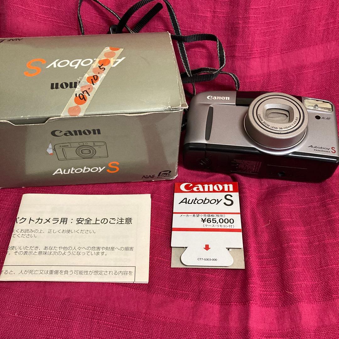 Canon Autoboy S オートボーイ コンパクトフィルムカメラ