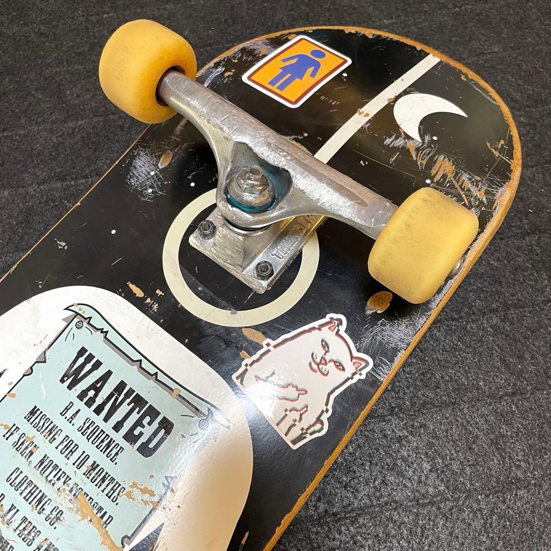 ガール　スケボー　スケートボード　サンダー　スピットファイア　コンプリート