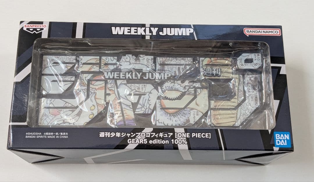 【開封品】週刊少年ジャンプ　ロゴフィギュア　ONE PIECE GEAR5
