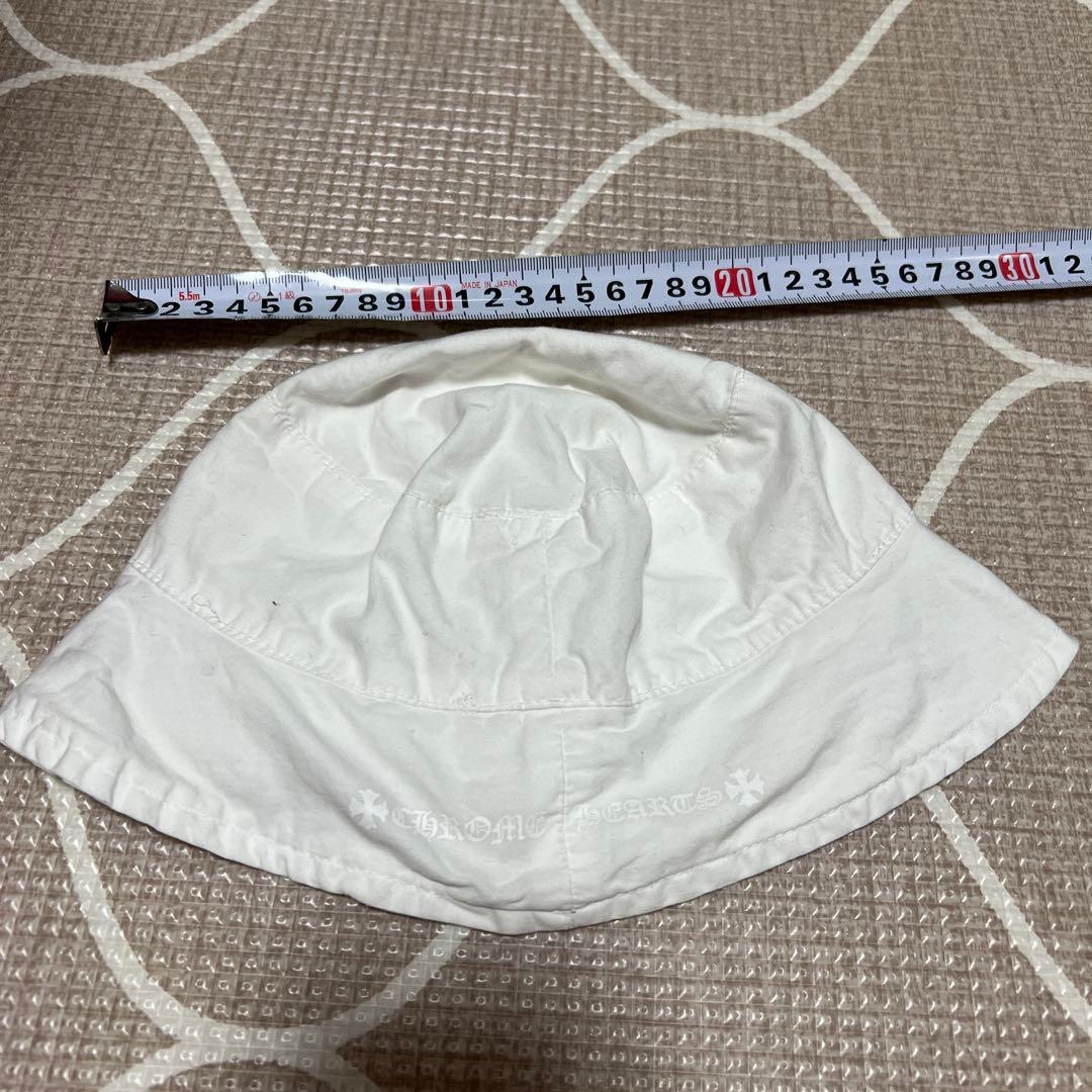 クロムハーツホワイト コットン バケットハット xl