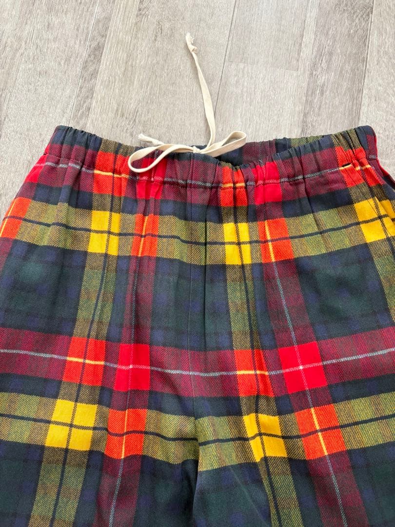 トリココムデギャルソンパンツチェック柄