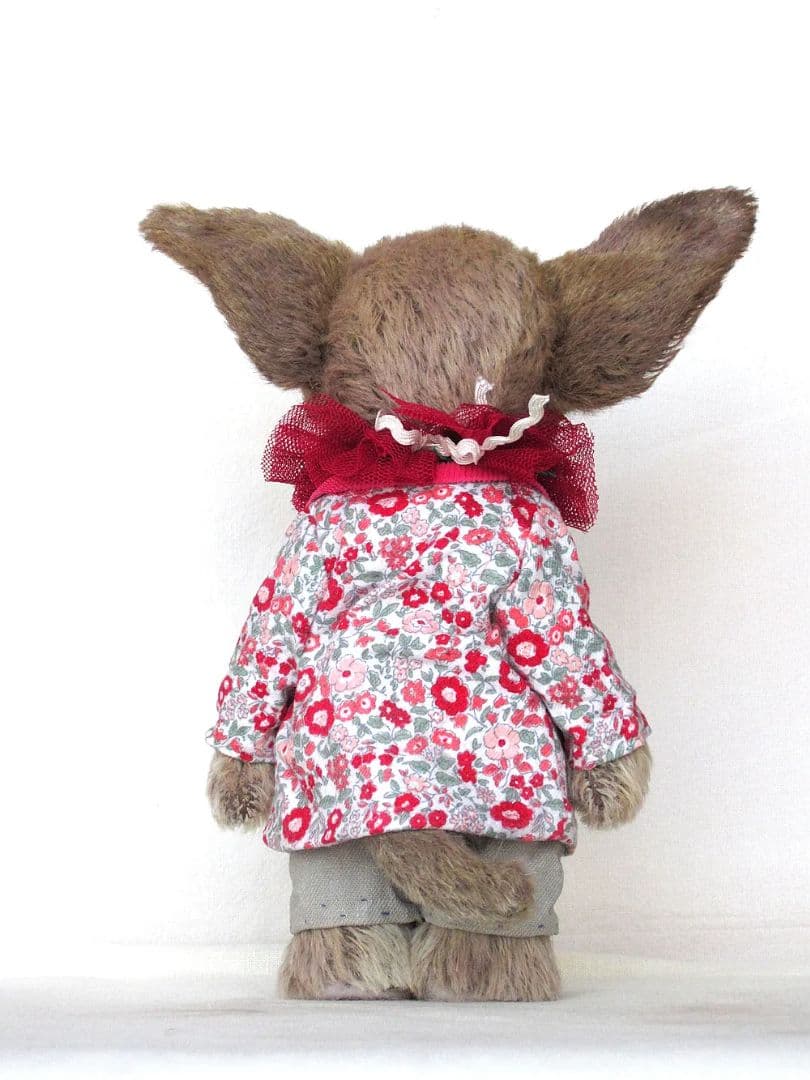 テディベア　作家　アーティストベア　アートドール　チワワのアレン