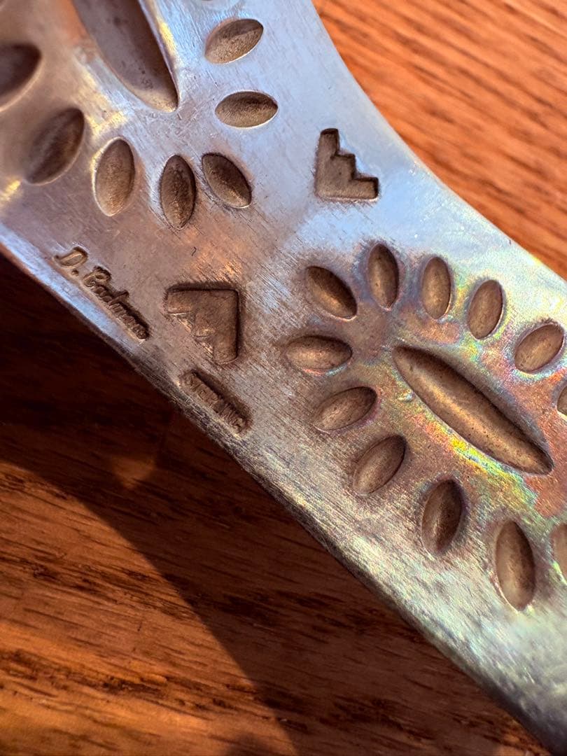 D.cadmn/ドノバンキャドマン/ナバホ族/シルバーオープンバングル