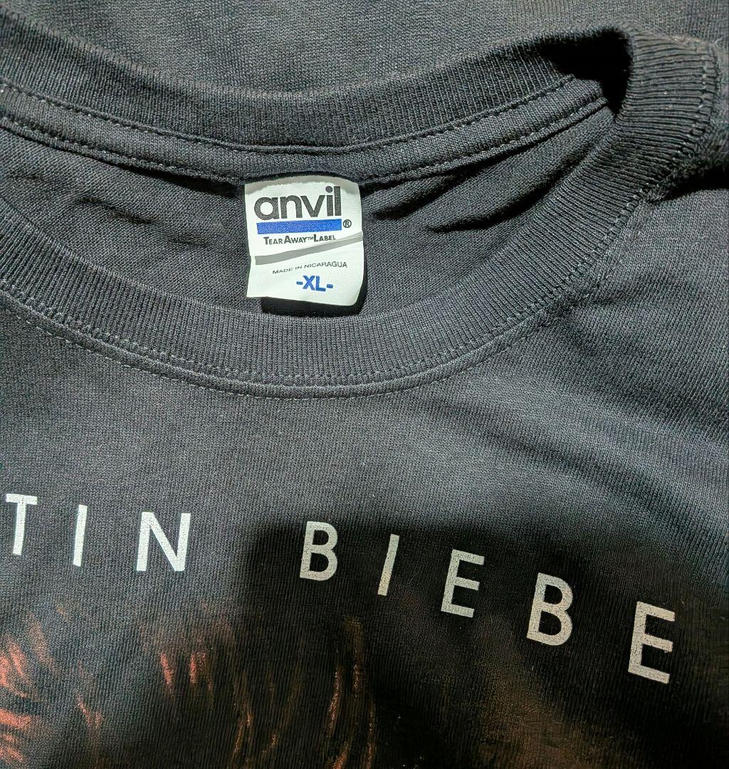 【新品未使用】JUSTIN BIEBER オフィシャルBELIEVE Tシャツ