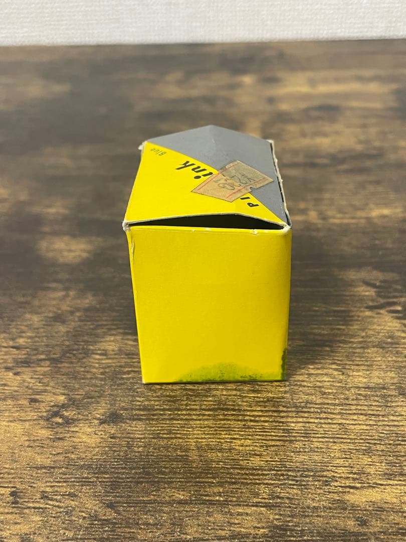 1970年代　ペン先軸一体型　蝕刻　μ ストライプ　ミュー　万年筆　細字　備品付