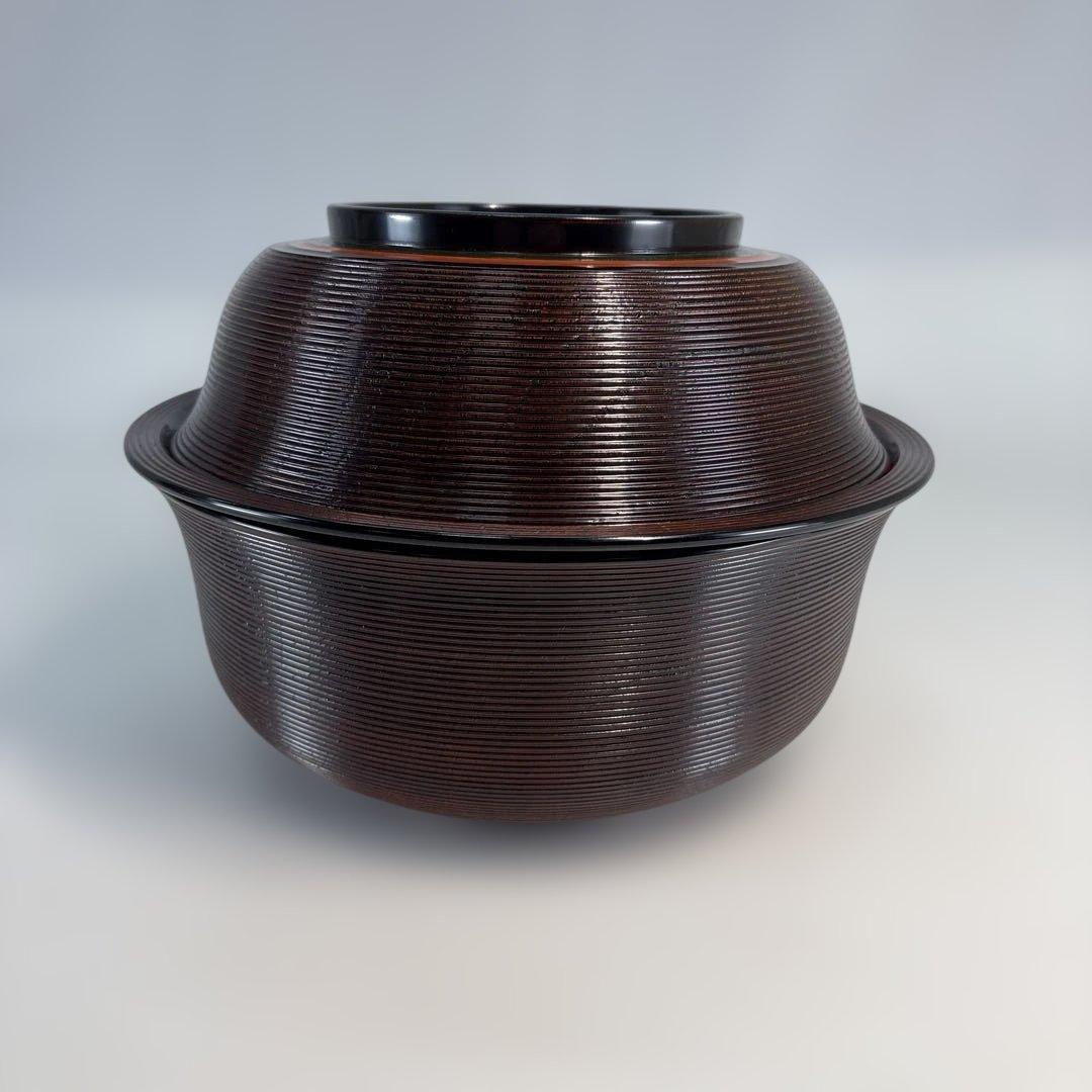 【中古品】平安象彦造　食籠　干菓子盆付（共箱）USED〈税込•送料込〉