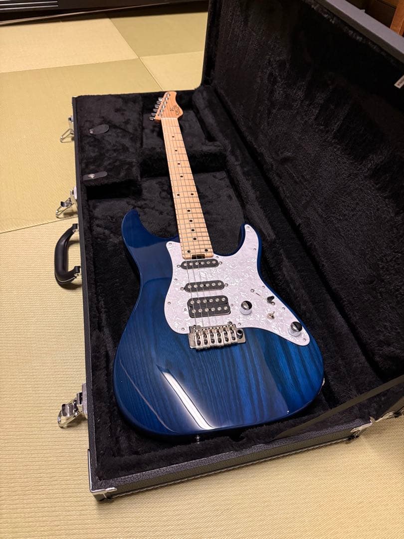 ギター SCHECTER BH-1-STD-24 Maple Deep Blue