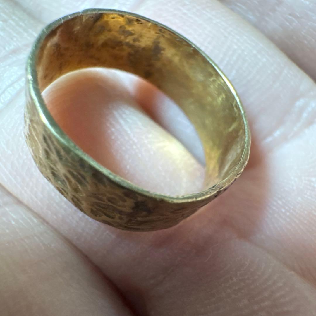 純金リング6g（刻印無し）自己責任でお願いします