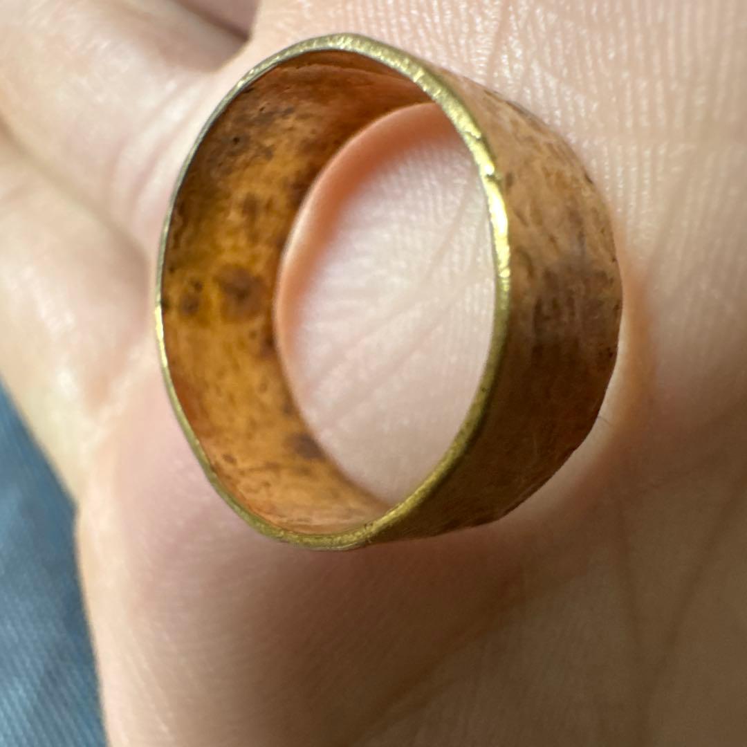 純金リング6g（刻印無し）自己責任でお願いします