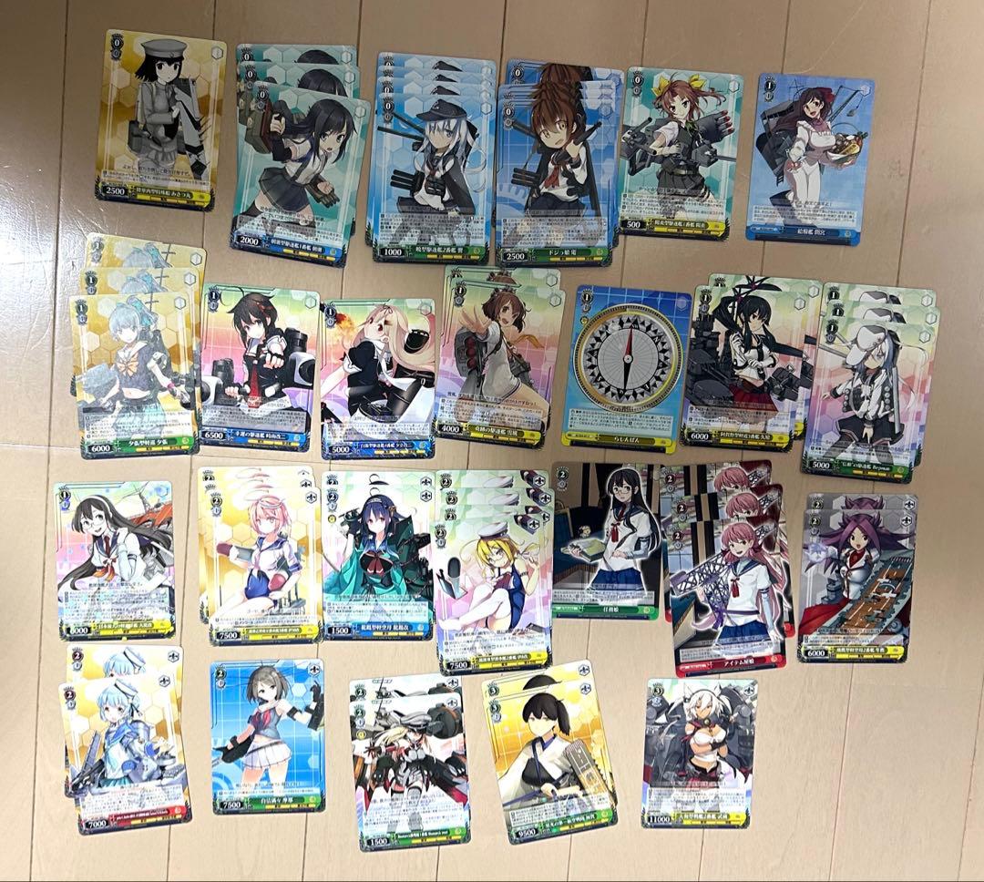 ヴァイスシュヴァルツ 艦これ　デッキ　パーツ