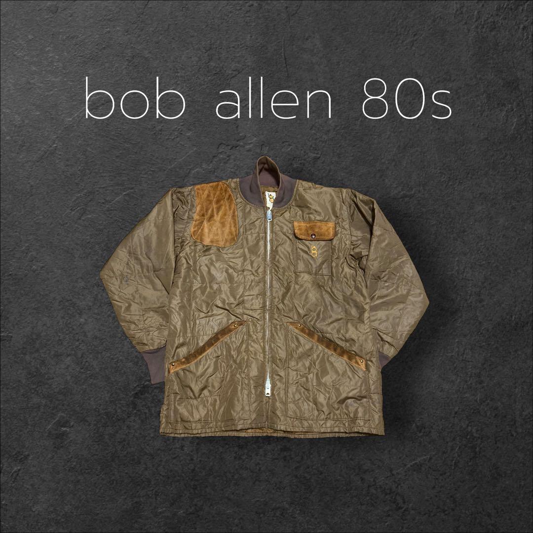 80s USA製 Bob Allen ハンティングジャケット スエード ラグラン