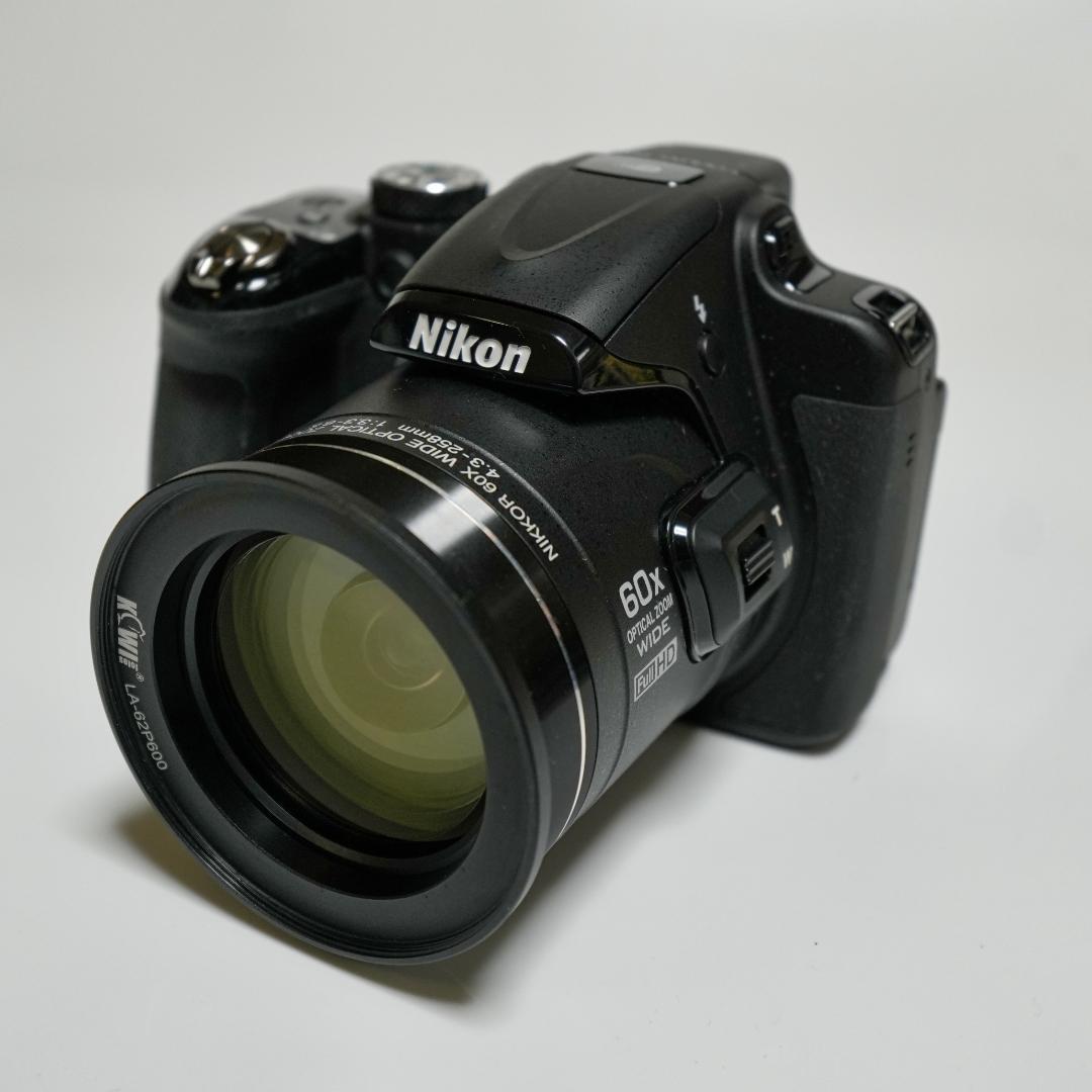 NIKON COOLPIX P600 光学60倍 【即撮影できるセット】