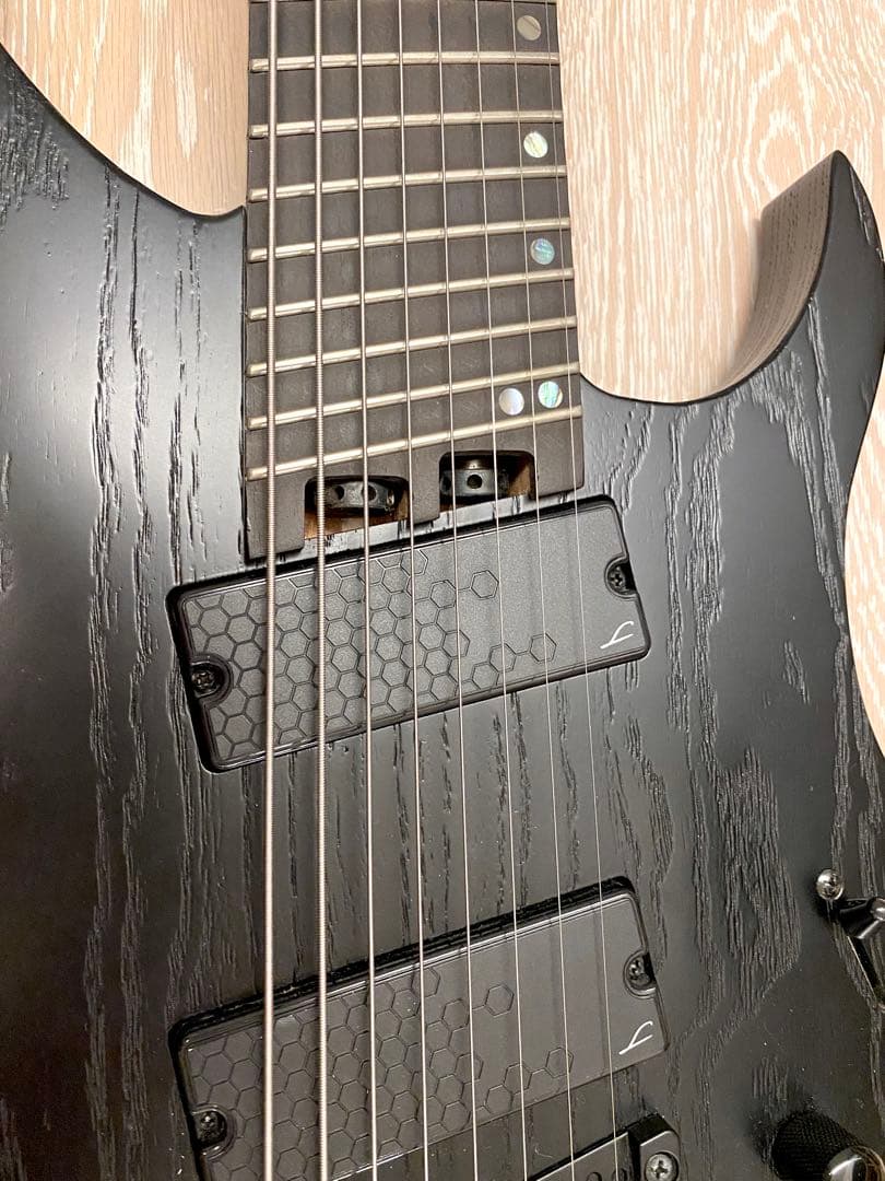 Legator G8FP Stealth Black 8弦　ギター