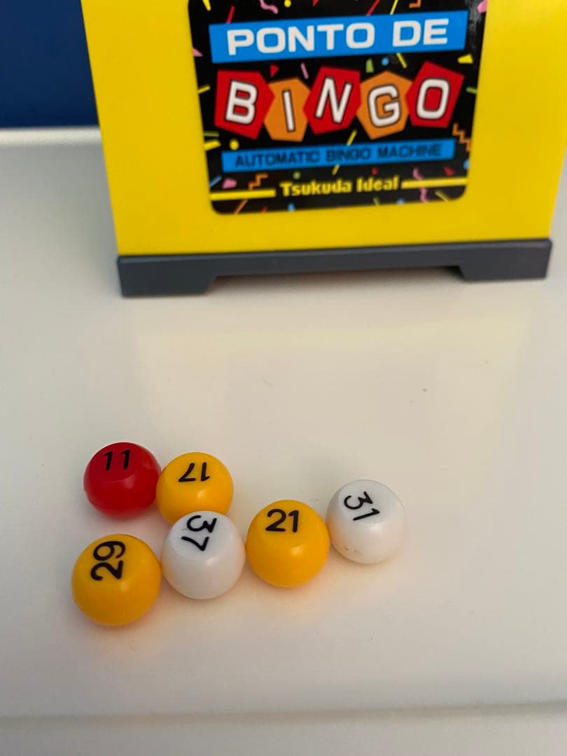 JAPAN ビンテージ レトロ 電動 ビンゴ マシーン 美品