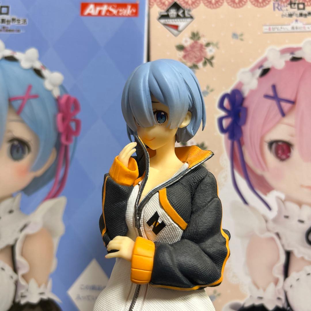 レム・ラム アートスケール他フィギュアセット