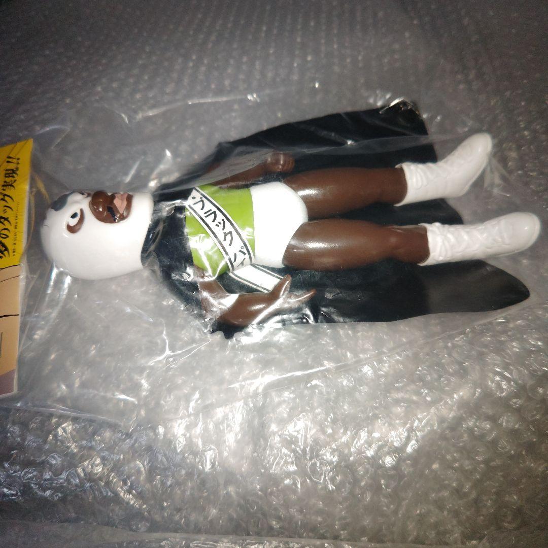 電人　タイガーマスク　ブラックパイソン　ソフビ　未開封