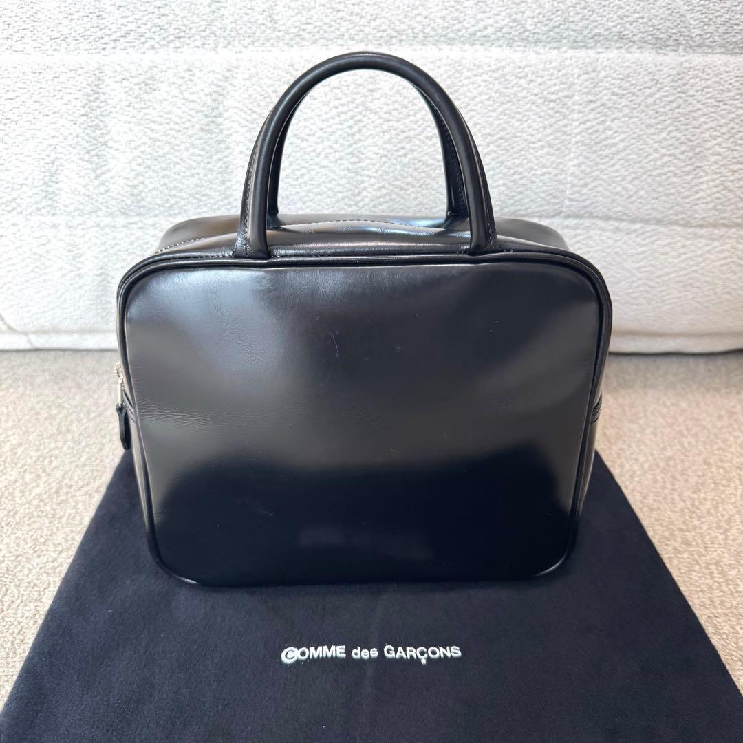 コムデギャルソン スクエア ステア バッグ 青山店限定 ブラック