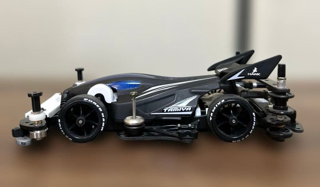 ミニ四駆　デュアルリッジJr FMAカスタム 完成車・塗装済み　中古品