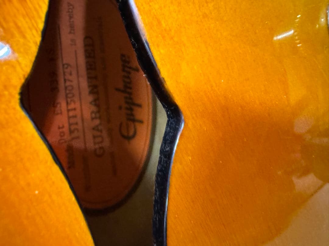 Epiphone ES-339 Vintage Sunburst ギター