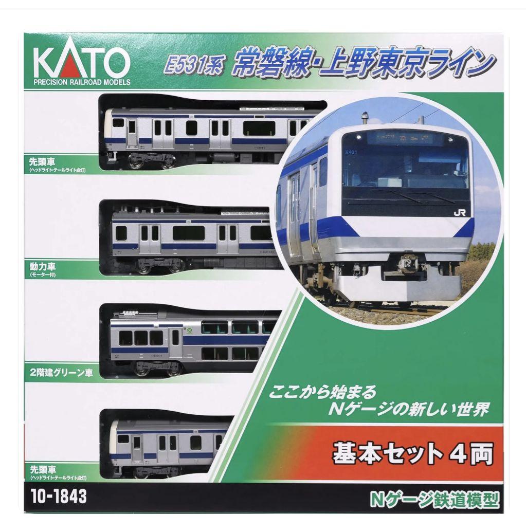 KATO 上野東京ライン 基本セット4両 10-1843　新品未開封