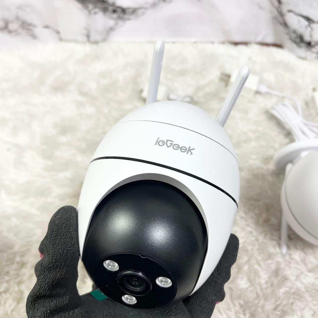 ieGeek ZS-GQ4 防犯カメラ 3台セット WiFi対応 屋外可