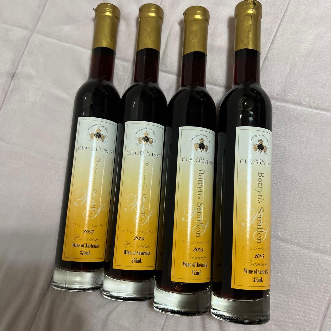 貴腐ワインBotrytis Semillon 2005 375ml 4本セット