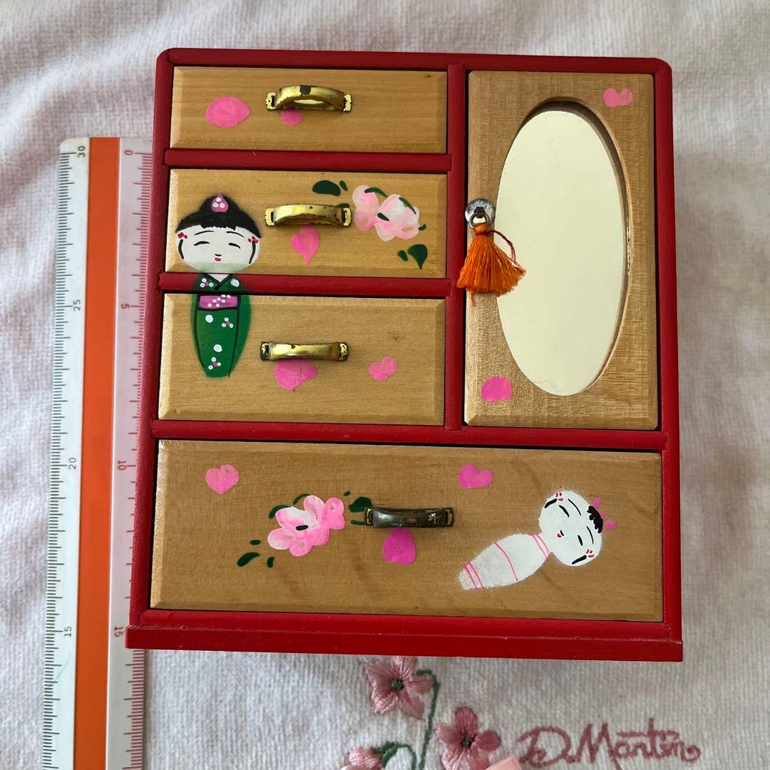 昭和レトロ人形たんす　美品　おままごと