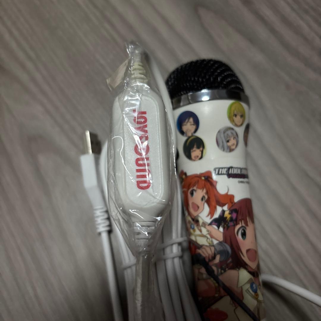 アイドルマスター　シール貼り付け済USB接続マイク　マイク