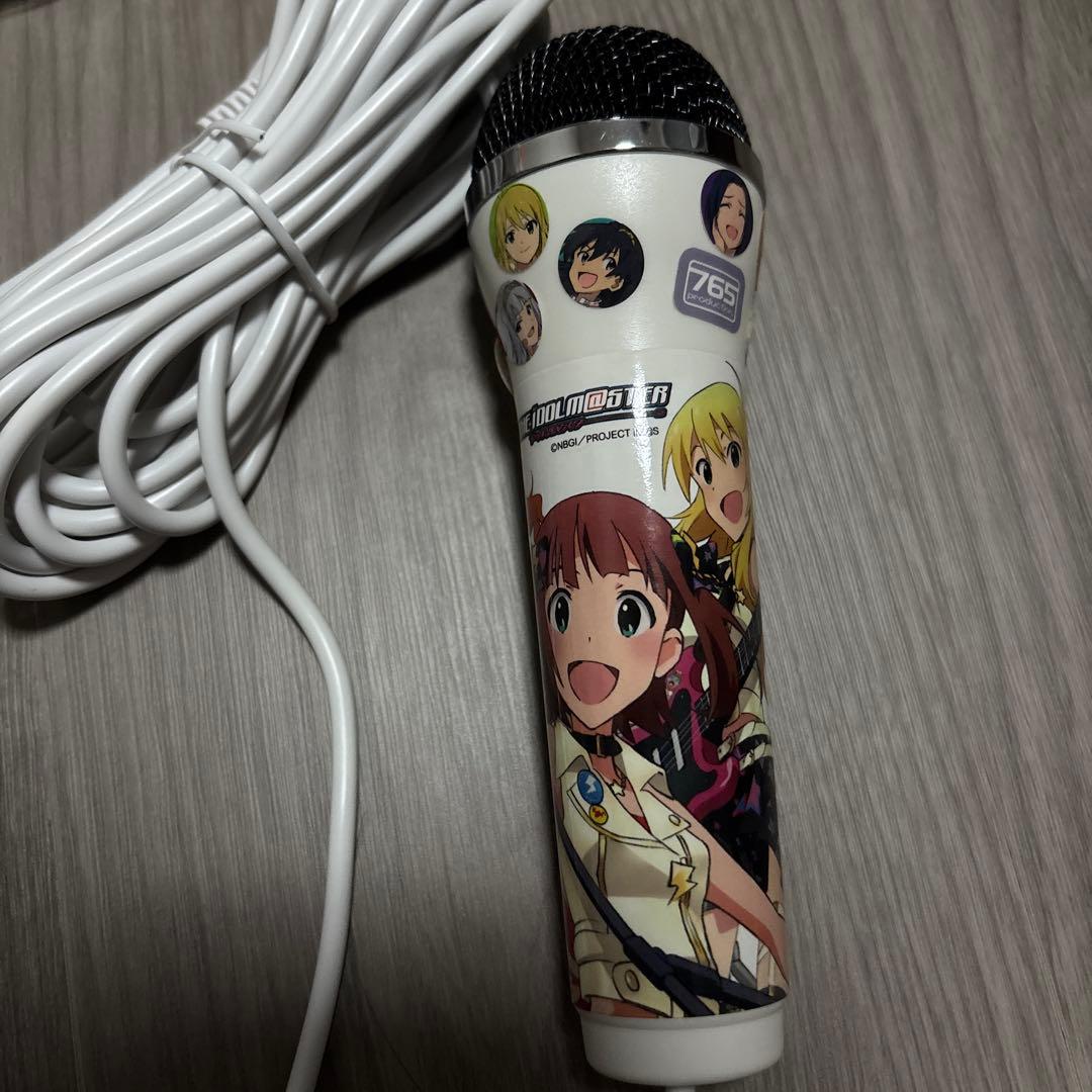 アイドルマスター　シール貼り付け済USB接続マイク　マイク