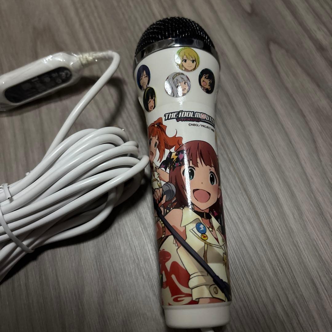 アイドルマスター　シール貼り付け済USB接続マイク　マイク