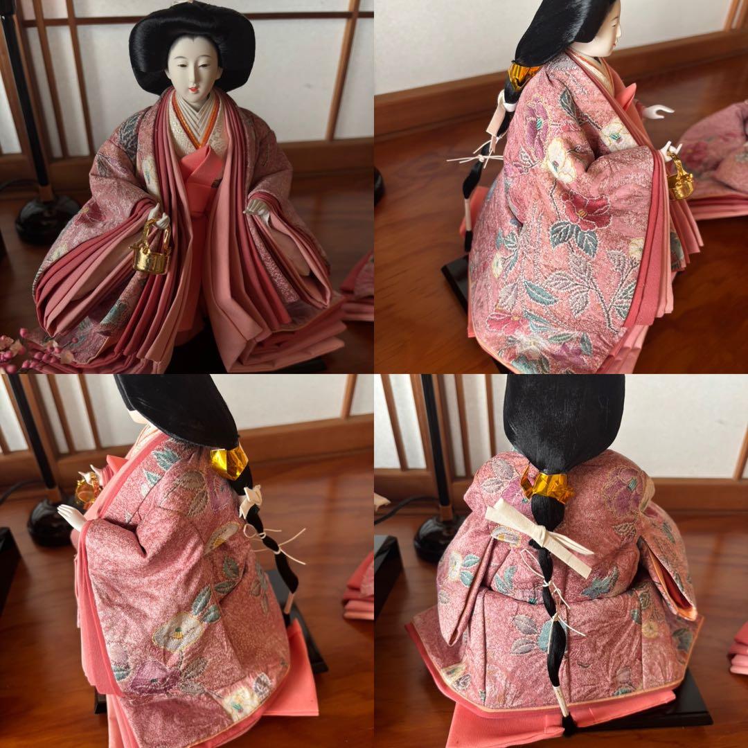 山本寛斎　お雛様と三人官女と小物類