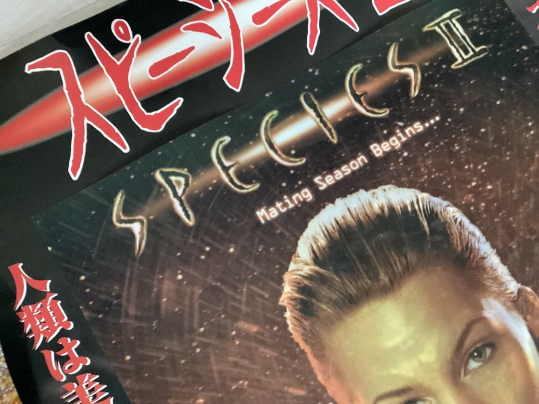 ★レンチキュラー/スピーシーズ2/ナターシャヘンストリッジ/特殊ポスター/非売品