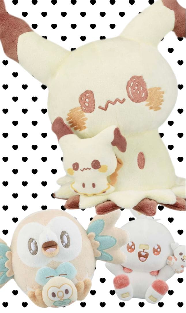 一番くじ　ポケピース　ヒバニー　モクロー　ミミッキュ　ラストワン 15点