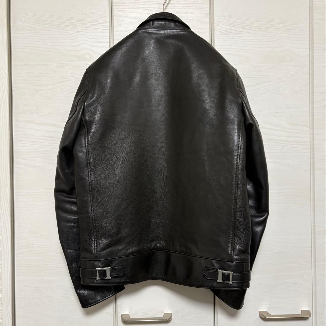 ADDICT CLOTHES 38 シングルライダース 馬革