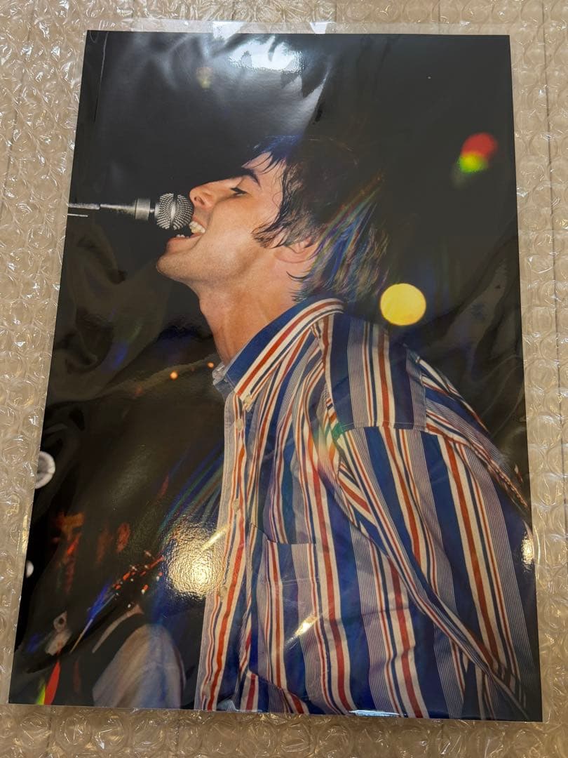 OASIS 直筆サインデニスモリス リアムギャラガーオリジナルプリント オアシス