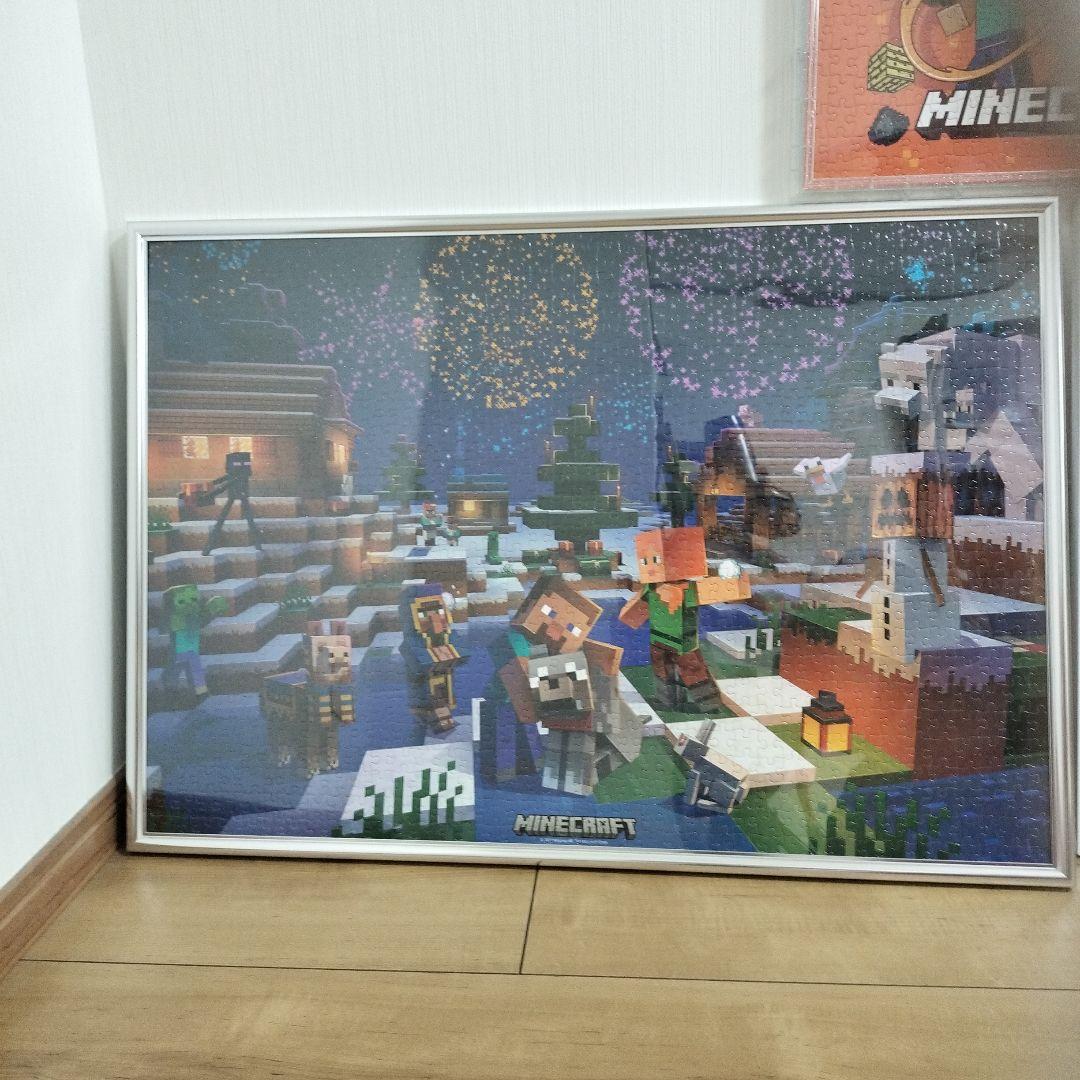 マインクラフトパズル完成品