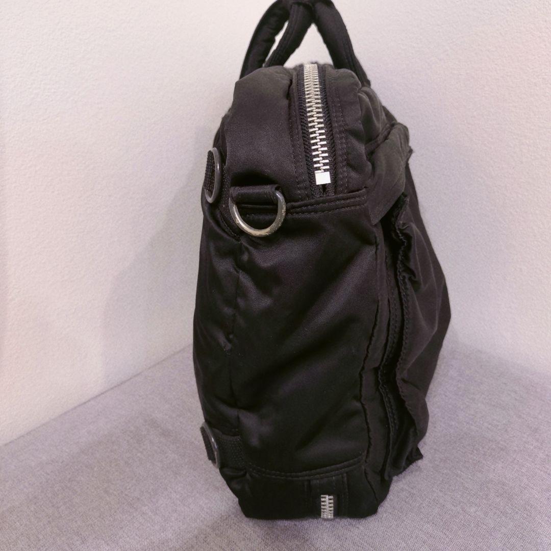 【美品】ポーター タンカー 3way ブリーフケース リュック 黒 ショルダー
