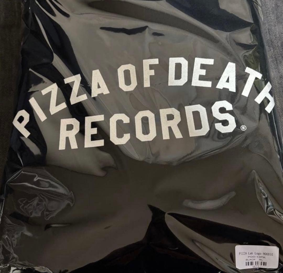 新品　PIZZA Lab Logo HOODIE パーカー フーディ XL