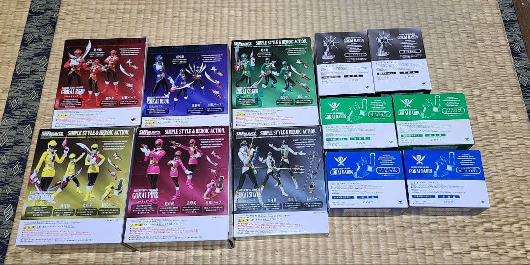 S.H.Figuarts 海賊戦隊ゴーカイジャー 12点セット