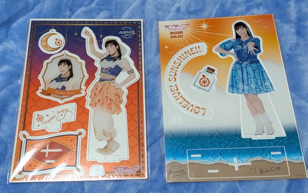 Aqours CLUB 伊波杏樹 アクリルスタンド 缶バッジ