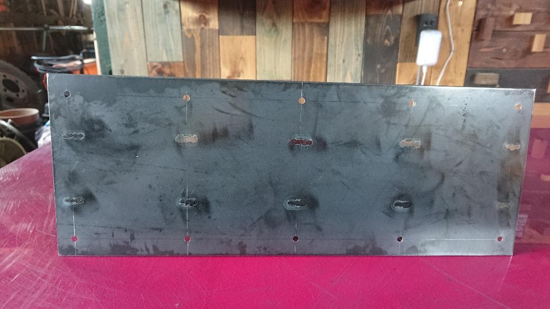 マットでアイアンな極太鉄脚♪ 台形型 2脚ver. リビング・ローテーブル