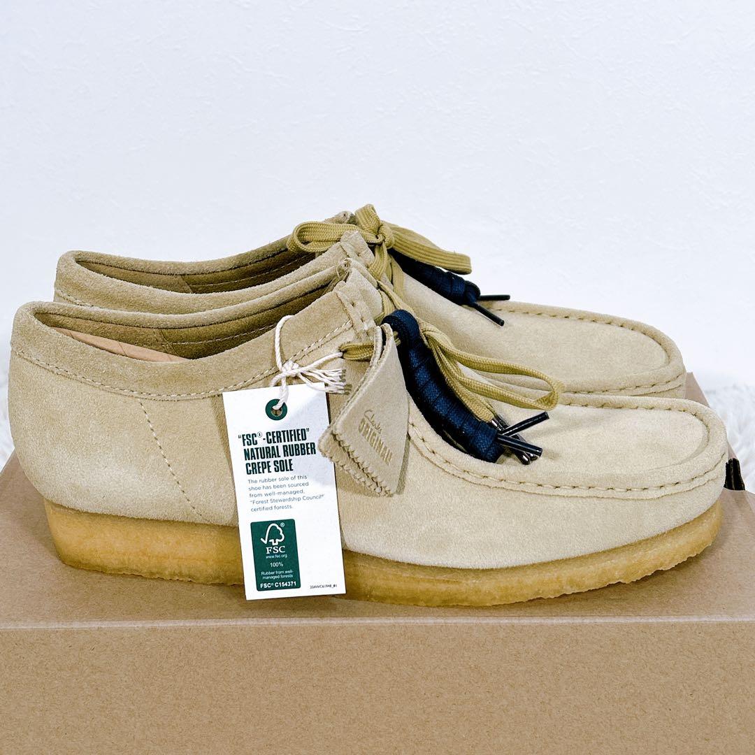 未使用 Clarks ワラビー スエード 27.5cm シティボーイ C-boy